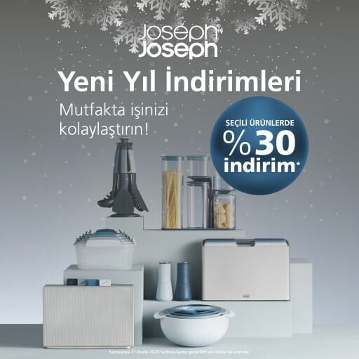 Joseph Joseph Seçili Ürünlerde %30'a varan İndirim